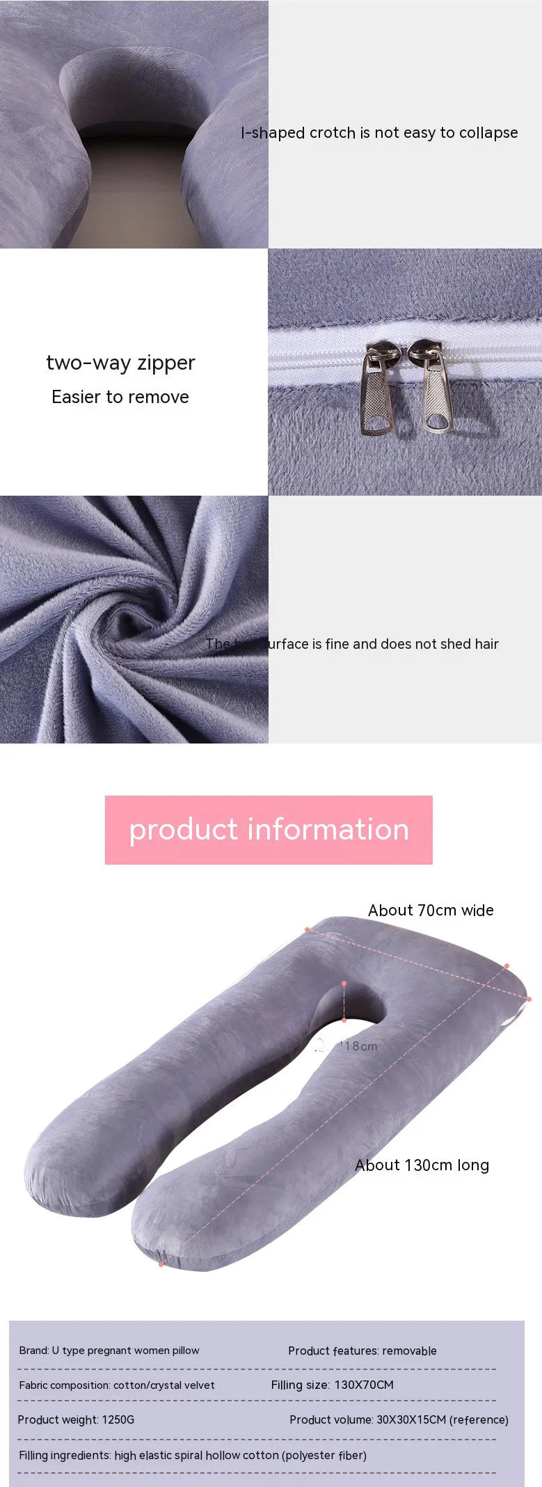 Fovee - Pregnant Women Pillow